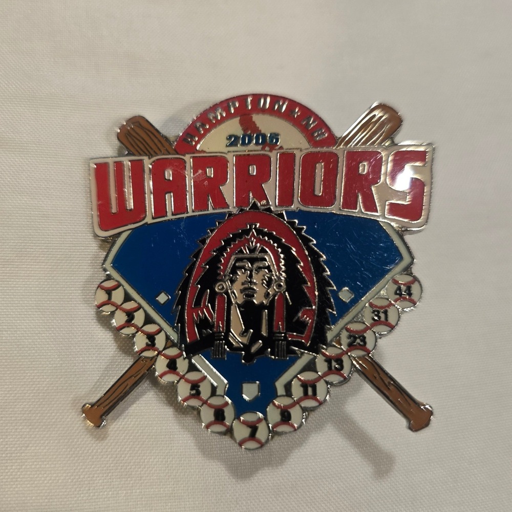 Cooperstown Pins Warriors Baseball Tournament 2006‎ Enamel Pin